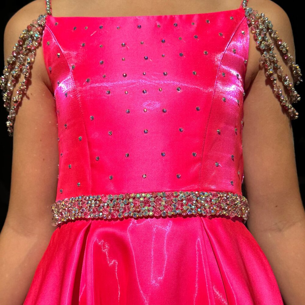 Hot pink jeweled cocktail